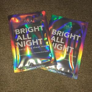 Tula Bright All Night energizing sheer masks